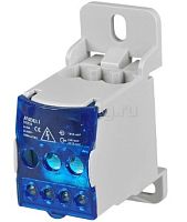 Распределительный блок на DIN-рейку РБ-125 1П 125А (1х35+1x16/6x16) (ANDELI) | код ADL16-311 | ANDELI