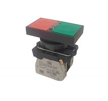 Выключатель Briswik КМЕ 8113м -Л 24В зел-красн IP40 УХЛ3 10А 1но+3нз | код aB-GB-0Ai-3644 | Briswik