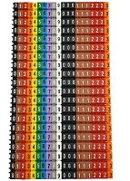 KCG 1 Маркировка кабеля (0,5…1,5 мм.кв.) 3 (оранжевый) (9853) | код 1150014 | ONKA