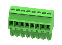 MC-RE3.5V22C Разъём гнездовой MC, шаг 3.5мм,22 конт., зел., шт | код MC-RE3.5V22C | SUPU