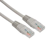 REXANT Патч-корд U/UTP, категория 5e, RJ45-RJ45, неэкранированный, LSZH серый, 0,5 м | код 18-8001 | REXANT
