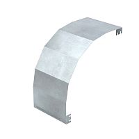 Крышка на угол вертикальный внешний 90 градусов, 100х400 R900, горячеоцинкованная в комплекте с крепежными элементами исоединительны | код LKO1940KHDZ | DKC