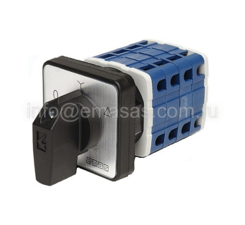 PSA032MS335S Переключатель звезда-треугольник трехфазный 32А | код PSA032MS335S | EMAS