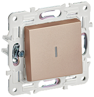 SKANDY Выключ. 1-кл. с инд. 10А SK-V07Sa песоч. IEK | код SK-V10-1-10-K98 | IEK