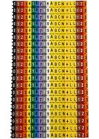 KCG 1 Маркировка кабеля (0,5…1,5 мм.кв.) L (желтый) (9877) | код 1150038 | ONKA