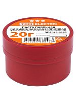 Флюс для пайки, паста паяльная канифольно-вазелиновая, 20 г, банка, серия Алмаз TDM | код SQ1025-0385 | TDM