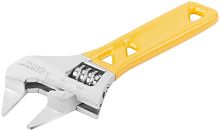 Ключ разводной "Ультра" CrV укороченный обточен. узкие губки шкала экстра увелич. захват 140мм (30мм) FIT 70217