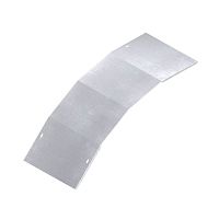 Крышка на угол вертикальный внешний 45 градусов 80х900, R600, цинк-ламельная | код UKOC689ZL | DKC