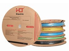 Термоусаживаемая трубка ТТУ 12/6 черная HLT | код 084-05-66| HLT