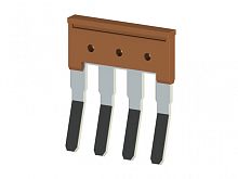 476 274, Перемычка внеш. для AVK4/ AVK4RD, (4полюса), TKO 4/4 | код 0.0.0.4.76274 | KLEMSAN