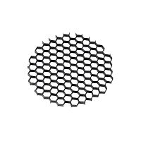 Фильтр сетчатый LGD-HONEYCOMB-R55 (BK) металл Arlight 050145