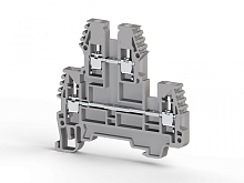 317 103, Клеммник 2-х ярусный, 2,5мм.кв. (желтый), PIK2,5N | код 0.0.0.3.17103 | KLEMSAN