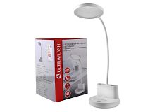 Светильник светодиодный настольный UF-818 C01 6Вт 6000К аккум. 3 ур. яркости) бел. Ultraflash 15162