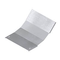 Крышка на угол вертикальный внутренний 45 градусов 200х900, R600, цинк-ламельная | код UKIC629ZL | DKC