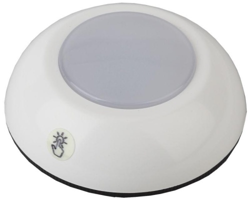 Фонарь SB-601 пушлайт "Луна-1" флюор. сенсор 3xAAA бел. блист. | код Б0029187 | ЭРА