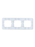 Рамка 3-м ASTI горизонт. бел. LEZARD 7081-0200-148