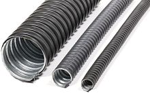 Металлорукав в ПВХ изоляции МРПИ НГ морозостойкий 60 (10 м/уп.) черный УХЛ1 ГОФРОМАТИК (ЗЭТАРУС) | код zeta42321 | ГОФРОМАТИК