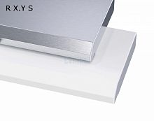 Козырек защитный из нержавеющей стали для компактных шкафов | код R 100.30 S | ПРОВЕНТО