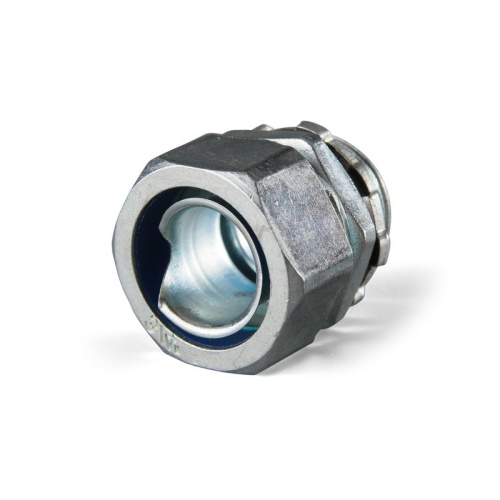 Муфта вводная для металлорукава ВМ (РКн) - 10 мм (5/16) (1 шт.) Fortisflex | код 61367 | Fortisflex