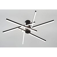 Светильник светодиодный Violet 6180-201 LED 90Вт 3000-6000К потолочн. черн. с пультом Rivoli Б0068479