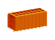 239344 Клемма MCS, шаг 3.5 мм, 14 конт., оранж., шт | код 239344 | SUPU