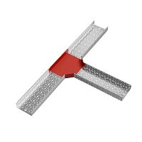 Отвод для лотка Т-образ. 300х100 сталь 1мм "ПЛЮС" TDplus100-300 КМ PL0575