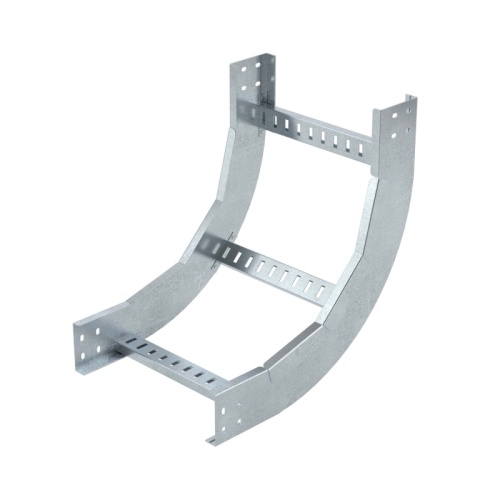 Угол вертикальный внутренний 90 градусов, 100х500, R900, в комплекте с крепежными элементами и соединительными пластинами, необходим | код LIH1950KZL | DKC