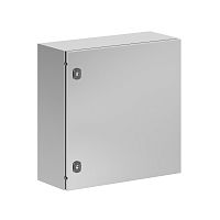 Корпус навесной STH с М/П из нержавеющей cтали AISI304 ВxШxГ 600x600x250 мм, с фланцем, IP66 | код R5STH0669F-304 | DKC