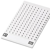 Маркировочный лист SK 2,8 REEL P5,08 WH CUS | код 0825123 | PHOENIX CONTACT