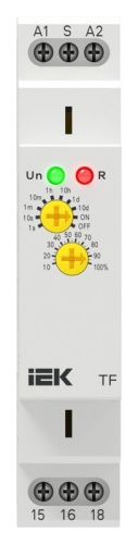 Реле задержки выключения TF 1 контакт 230В AC IEK CTR-430-TF-1-10D-A230-C00 фото 2