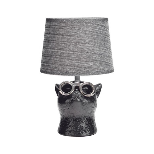 Светильник декоративный "Кот в очках" Е14 40Вт черн. Rexant 603-1034