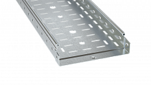Лоток перфорированный 50x200х6000, 1,5 мм, цинк-ламельный | код SPM60520ZL | DKC