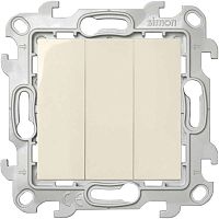 Механизм выключателя 3-кл. 1п 2мод. СП 10А IP20 сл. кость | Код. 2450391-031 | Smon
