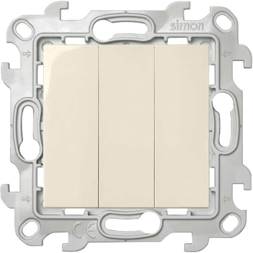 Механизм выключателя 3-кл. 1п 2мод. СП 10А IP20 сл. кость | Код. 2450391-031 | Smon