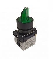 Переключатель Briswik КПЕ 1121 -РЛ 24В зеленый IP40 УХЛ3 10А 2но+1нз | код aB-XB-0Ai-3332 | Briswik