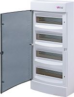 Щит наружн. распределительный ECT 48PT (48мод.прозр.дверь), пластик | код 001101020 | ETI