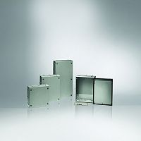 Коробка распределительная 300x400x120 (ВxШxГ) винтовое крепление крышки, сталь 1,2мм, RAL7035, IP66 | код SDV4312 | ETA