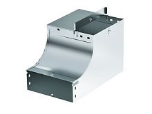 Угол вертикальный внутренний, переходник CSSD 90 осн. 500 H80 в комплекте с крепежными элементами и соединительными пластинами | код 37047K | DKC